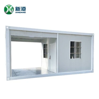 Light Steel 20ft Flat Pack Container House Præfabrikerede Container Camping Homes Aftageligt containerhus