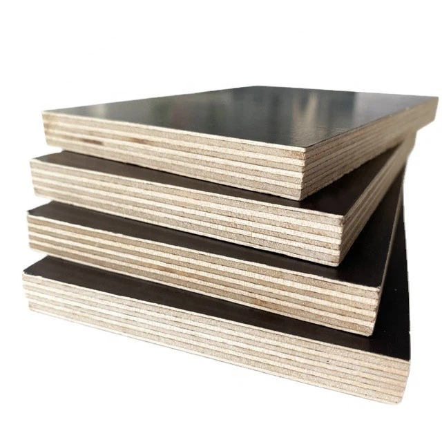 Film Faced Plywood 9mm 12mm 15mm 18mm Brown Film Faced Plywood Phenolic Glue Shuttering Plywood