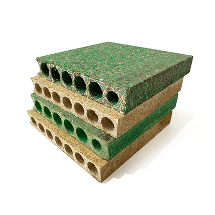 Hul spånplade spånplade